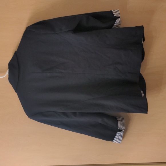 Navy Blazer, lined with Stripes - Picture 2 of 4